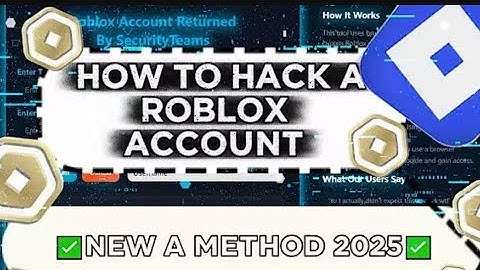 😱🔓 How to HACK/RECOVER ANY Roblox Account [2025 NEW TRICK]