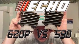 Comparing Echo 590 and 620 Cylinders