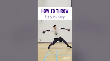 How to #Throw a #Dodgeball (Overhand) - Step by Step