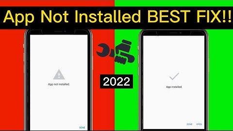 How to fix App Not Installed ERROR on Android | App not installed ERROR fix 2022
