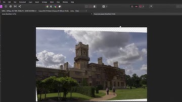 Affinity Photo - Inpaint transparent edges