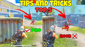 TOP 5 Close Range Tips and Tricks (PUBG MOBILE) Noob to Pro Guide/Tutorial