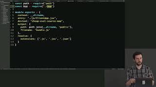 2 7 setting up webpack config js file
