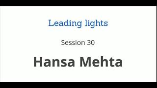 Hansa Mehta