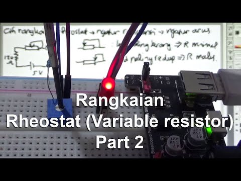 Video: Apakah rheostat dan resistansi variabel sama?