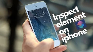 How to inspect element on iPhone [Edit any webpage in safari]