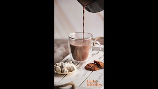 Sip & Slurp on Our Chocolicious Cocoa Tea Drink! | Herbs & Kettles screenshot 1