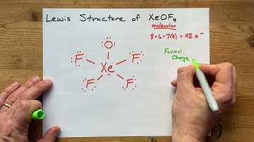 Lewis Structure of XeOF4