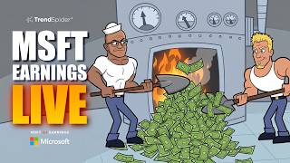 MSFT Earnings Analysis & Reaction + Live Stock Q&A (+META, HOOD)