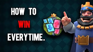 HOW TO WIN *99%* OF YOUR MEGA DRAFT GAMES ! Clash Royale
