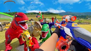 Nerf War | Amusement Park Battle 21 (Nerf First Person Shooter)