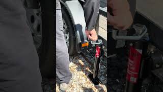 Can you spot what I did wrong 😑 #dslawnandlandscape #trailerhacks #trailermods #lawncare