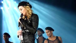 Madonna - Birthday Speech MDNA tour Norway