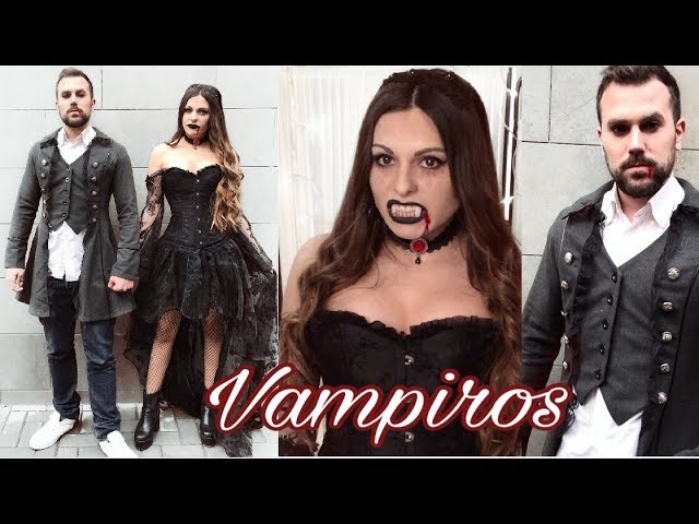 Igualmente trampa Miau miau DISFRAZ VAMPIRO EN PAREJA: Katherine & Salvatore (THE VAMPIRE DIARIES) |  Bstyle - YouTube