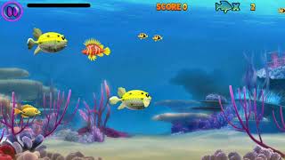 Fish feeding frenzy game screenshot 5