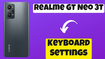 Realme GT Neo 3T Keyboard Sound Settings || Disable/off Keyboard Sound