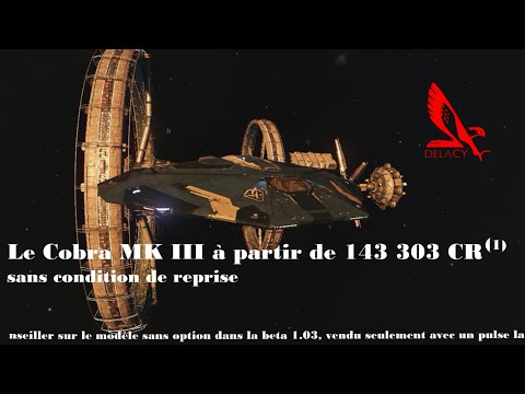 Cobra Elite Dangerous Publicité fr