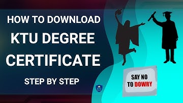 👩‍🎓KTU DEGREE CERTIFICATE GENERATION👨‍🎓