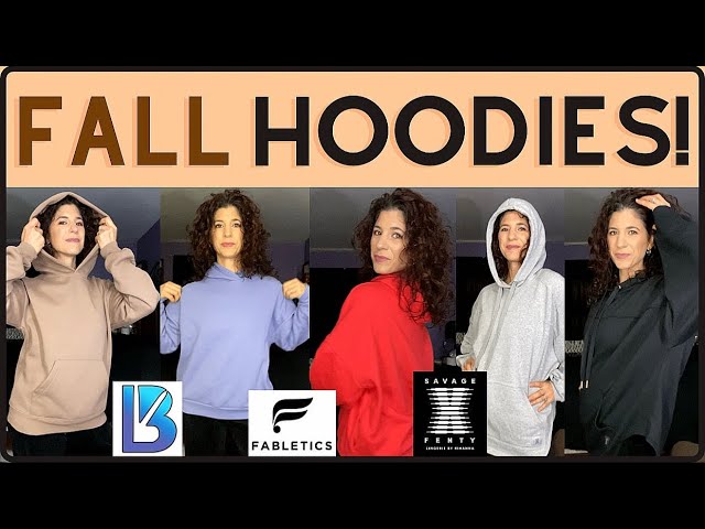 Ranking My Fall 2022 Hoodies!🍁Cool Mom Hoodies🤎(Savage X Fenty, Fabletics, BuffBunny Collection)