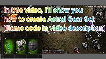 AnimA ARPG 2021 Hack - How to get the Tier6 - Astral Gear set with Game Guardian (Online Ver2.6.7)