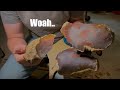 Breaking Open Colorful Rocks! (To make arrowheads)