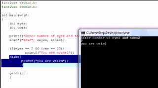 C Programming Tutorial   10   Logical Operators