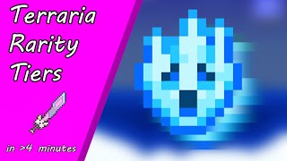 Rarity Levels in Terraria Explained (Remastered) - Terraria: Journey's End