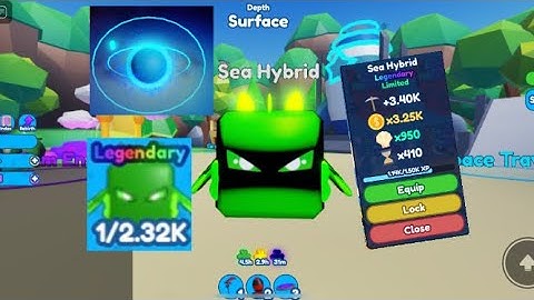 *NEW* Atlantis World Legendary Pet (Mining Simulator 2)