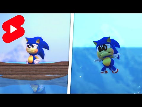 Sonic Can't Swim - LittleBigPlanet 3 | EpicLBPTime #shorts