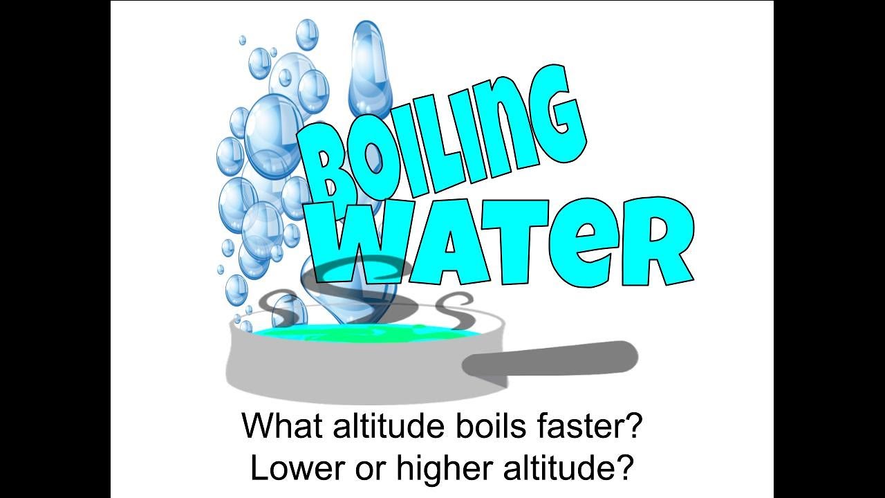 Does water's boiling point change with altitude? Americans aren't sure