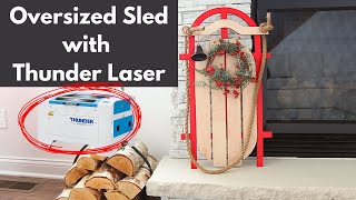 Large Sled with Thunder Laser