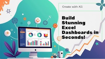 Excel Tutoring 2025: Create Stunning Excel Dashboard with AI in Seconds! -NO VBA | AI Tricks
