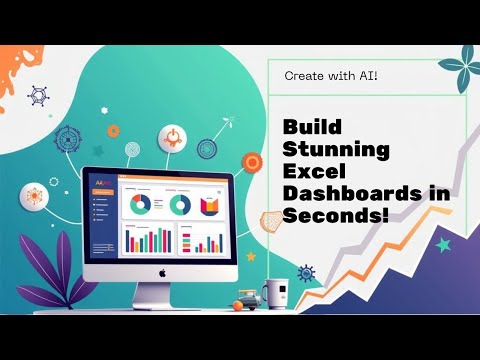 Excel Tutoring 2025: Create Stunning Excel Dashboard with AI in Seconds! -NO VBA | AI Tricks