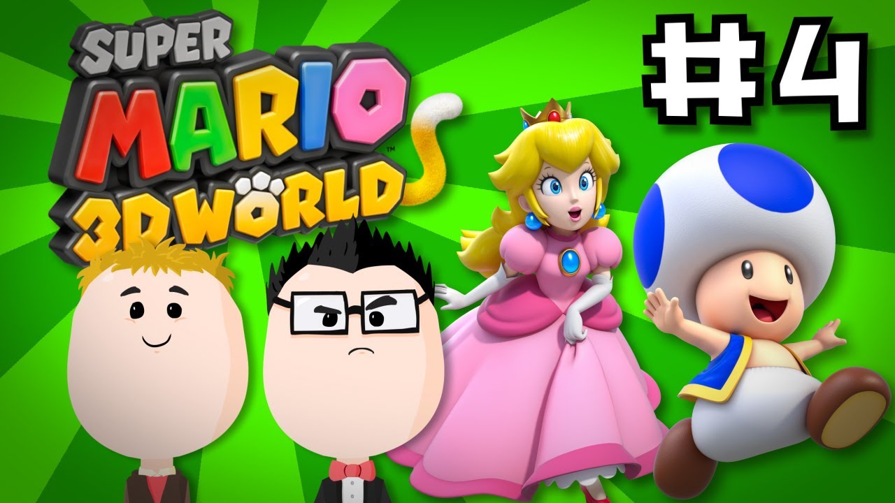 Super Mario 3D World #4 | LÅT OSS SPELA