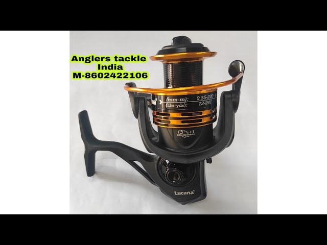 Lucana Spin-50,Spin-60 Spinning Reel Rs 1100-1200 best reel in low price  M-8602422106 #Fishing 