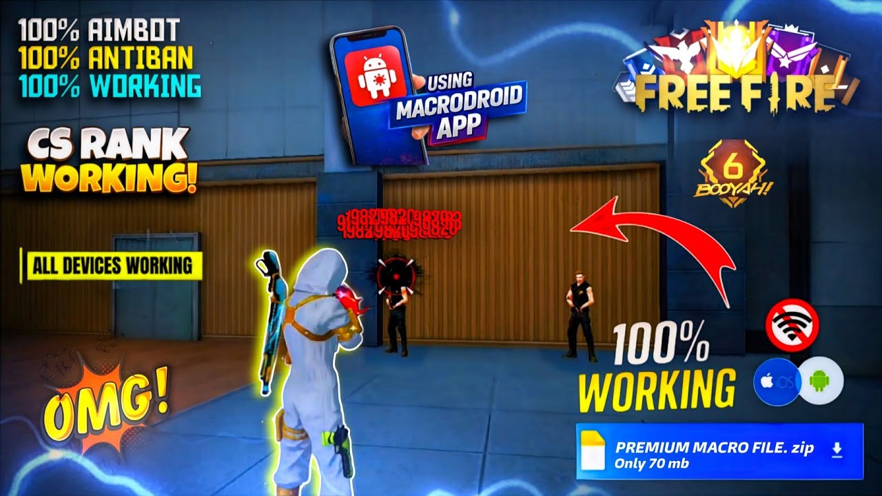 Auto Headshot Config File 🚀🎯 freefire aimbot + aimlock 🎯 | Headshot config file free fire max 🔥