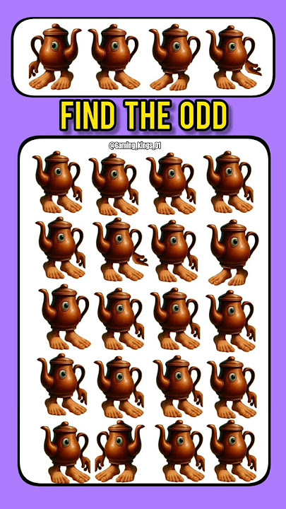 Find odd Bobrito Bandito and Tralareolo Tralala #김프로 #유백합