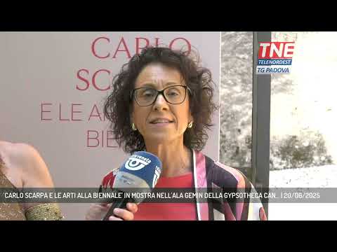 'CARLO SCARPA E LE ARTI ALLA BIENNALE' IN MOSTRA NELL'ALA GEMIN DELLA GYPSOTHECA CAN... | 20/06/2025