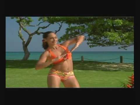 Island Girl Workouts - Hula Abs & Buns (Part 1)