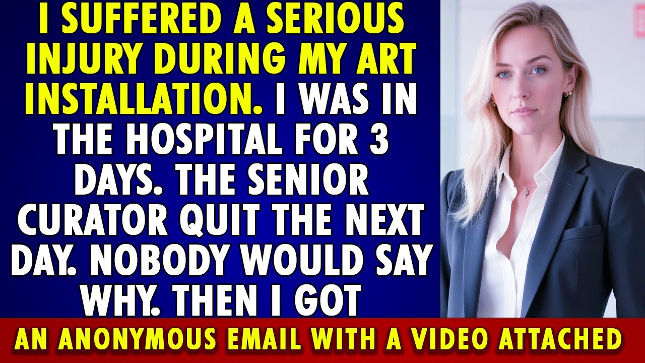 Серьёзная травма на художественной инсталляции, старший куратор увольняется на следующий день. Пр...
