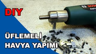 DIY: Isı Tabancasından, Üflemeli Havya Yapımı - Bosch EasyHeat 500