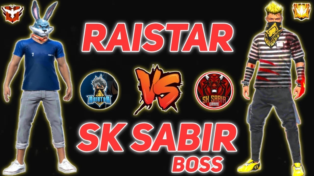 RAISTAR VS SK SABIR BOSS  shorts  GARENA FREE FIRE