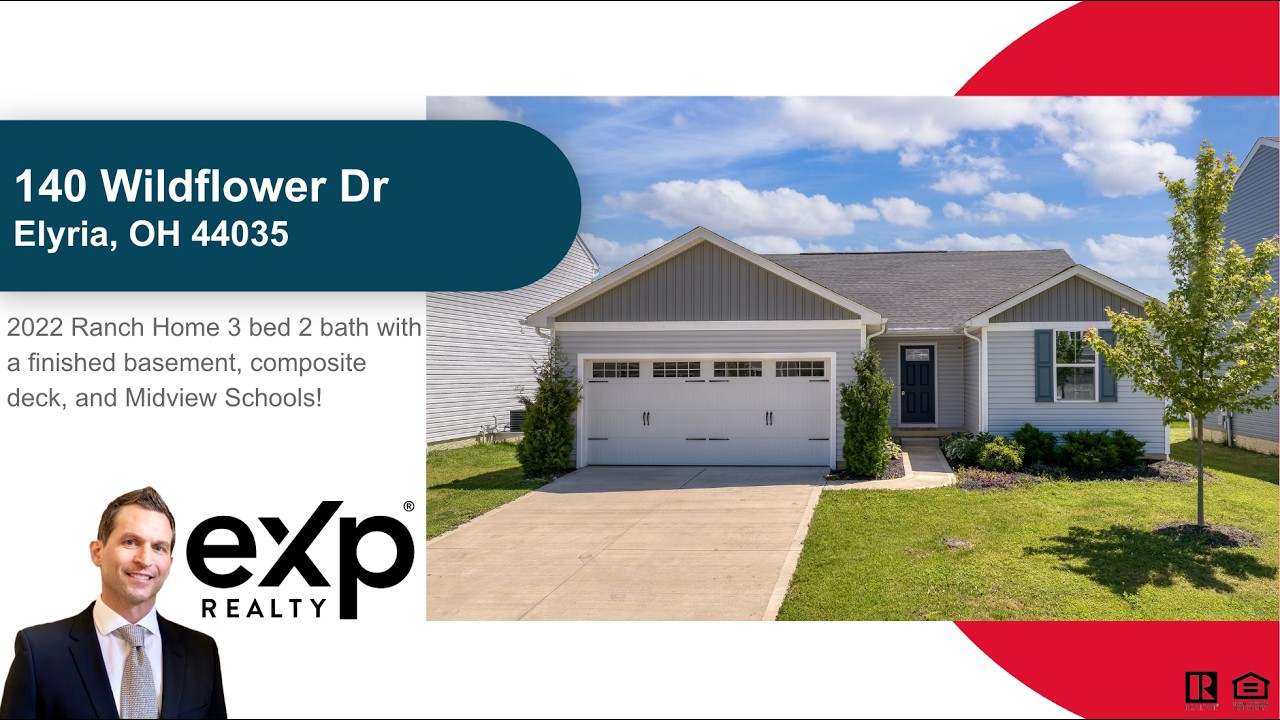 140 Wildflower Dr Elyria OH 44035 Video Tour