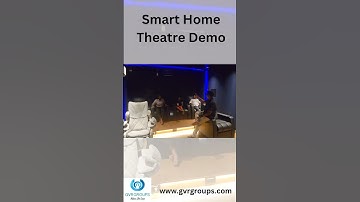 Smart Home Theatre Demo #hometheatre #gvrgroups #homeautomation #smarttheatre