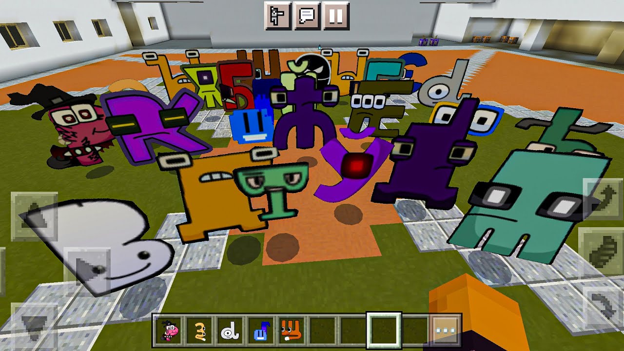 ВСЕ неиспользуемые буквы RALR в Minecraft PE