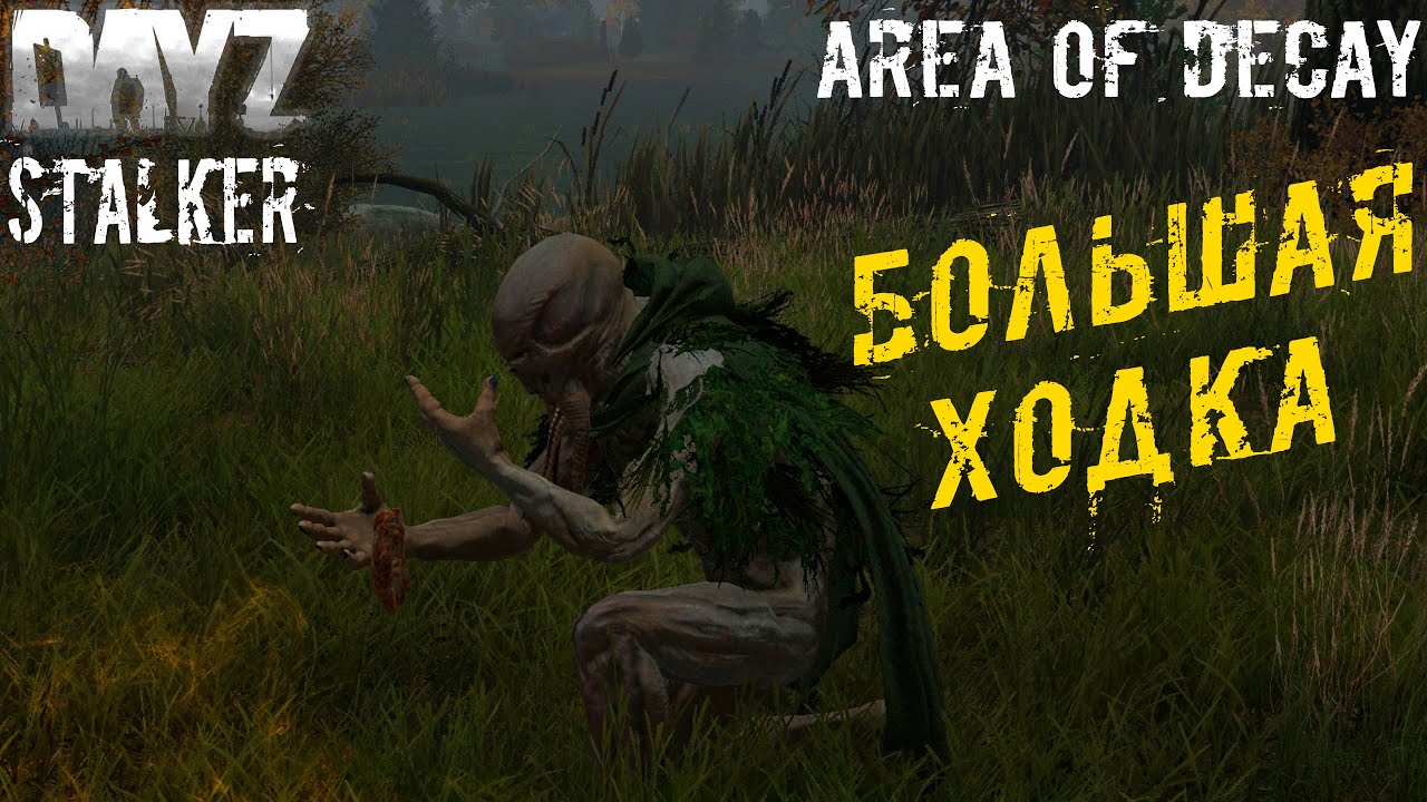 Большая Ходка с Сталкерами ☢️ S.T.A.L.K.E.R.: Area of Decay ☢️ DayZ S.T.A.L.K.E.R. [4k]