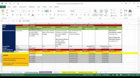 Part 9 | Workday Data Gathering Workbook - Talent & Performance