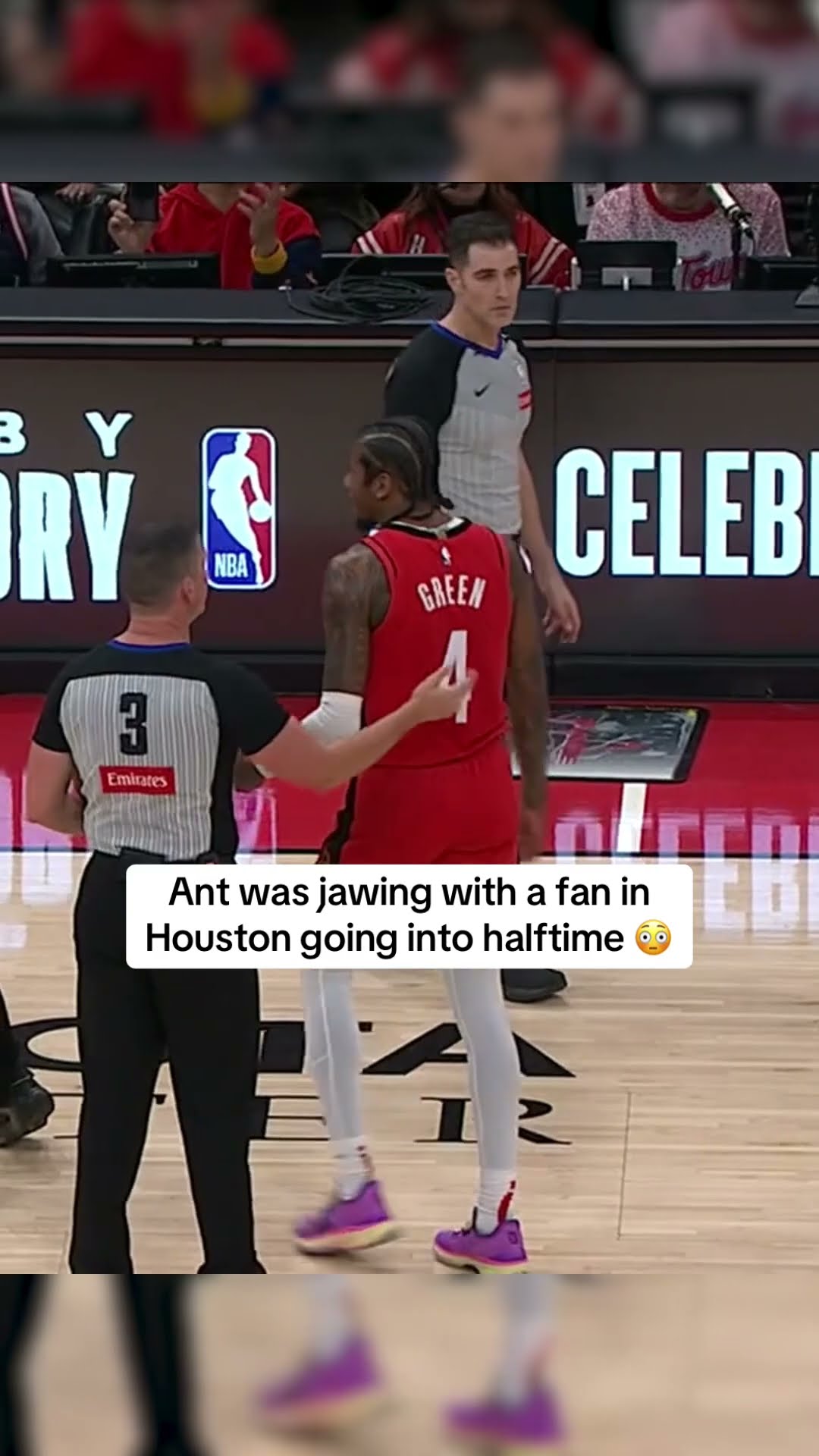 A Timberwolves coach had to hold back Anthony Edwards