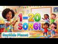 1-20 NUMBER SONG FOR KIDS | COUNTING NUMBERS | RAYKIDS PLANET NUSERY RHYMES &amp; KIDS SONG