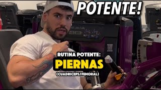 Entrenando Piernas en Planet Fitness